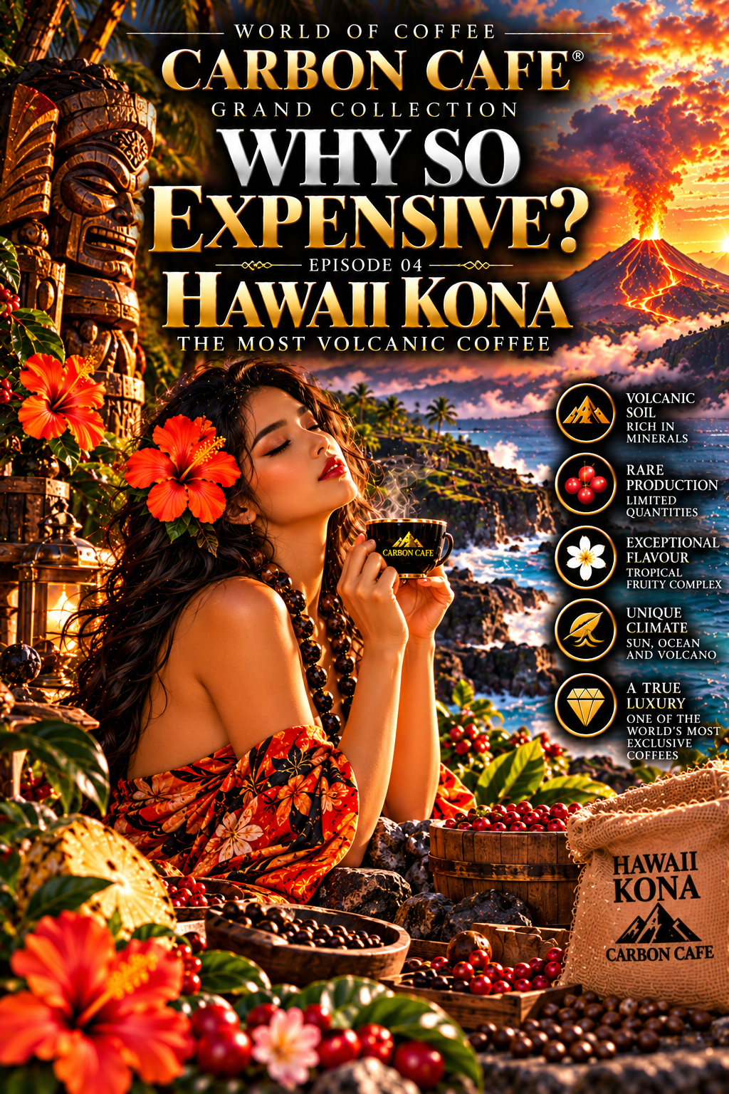 KONA Coffee 4 kg / 10 000 lei (TVA Inclus).Transport Gratuit pe teritoriul Romaniei.