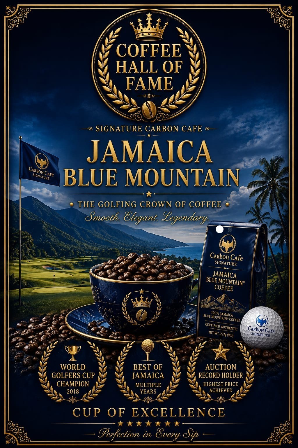 Jamaica Blue Mountain , Finest Coffee in The World. 1 kg/ 1 900 lei (Tva Inclus).Transport Gratuit pe teritoriul Romaniei la 4 kg.